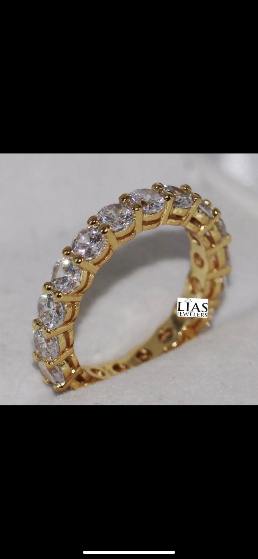 New 18k Yellow Gold Wedding Ring