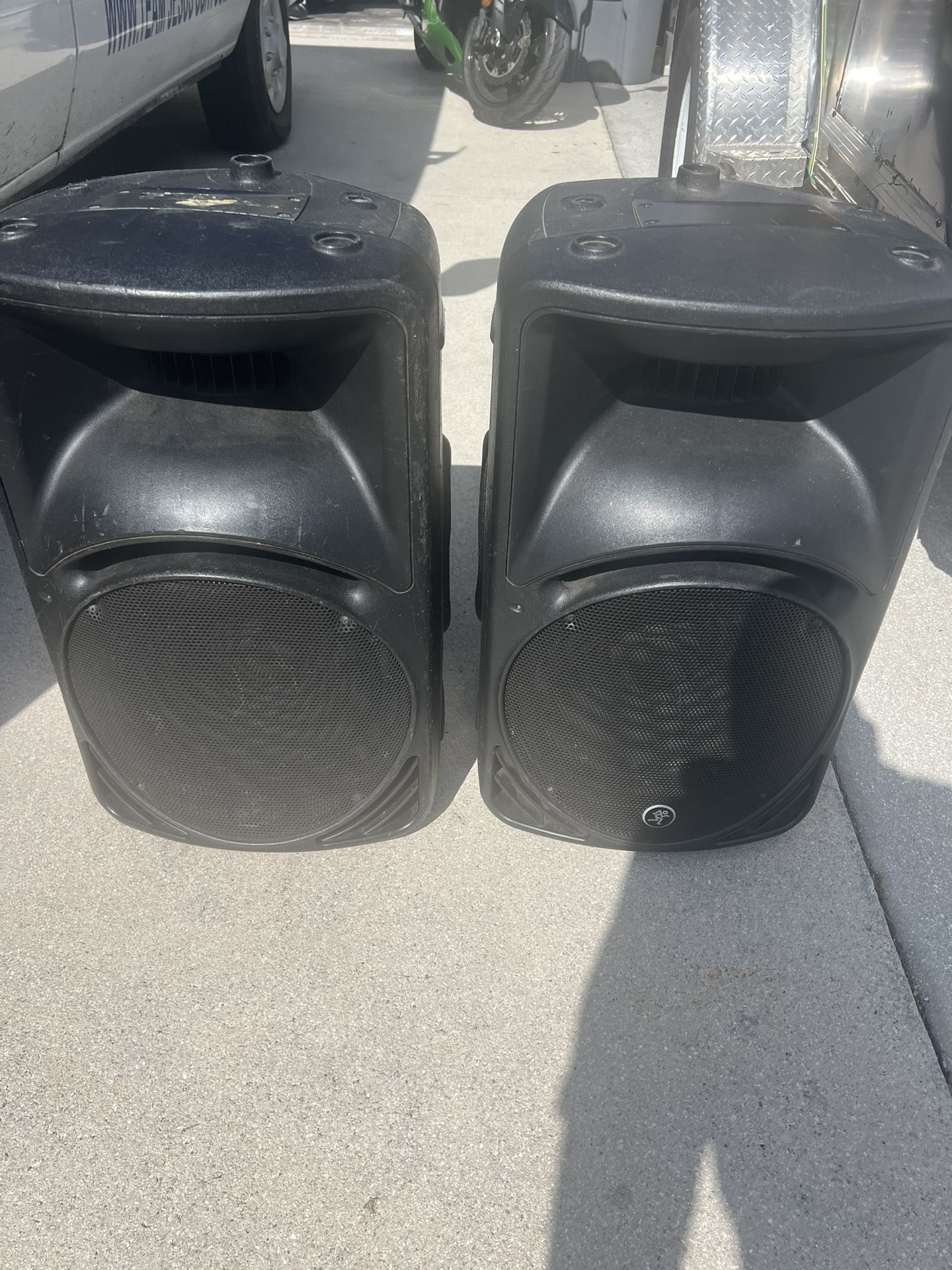 Mackie SRM 450 Powered Speakers for Sale Or Trade 