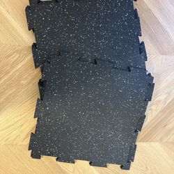 Heavy Duty Rubber Mat 3 Ft By 7.5 Ft, 1/4 In Thick