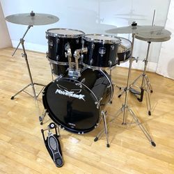 Nighthawk By Gretsch Complete Drum Set 22 12 13 16 14” Hardware New Quiet Cymbals Sticks Key $350 Cash In Ontario 91762