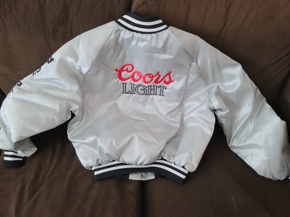 Coors Light Silver Bullet Jacket Size Large $100 Pickup In Oakdale