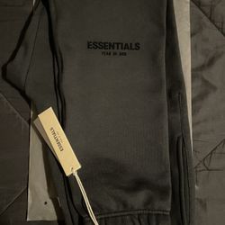 Essentials Black Sweatpants 