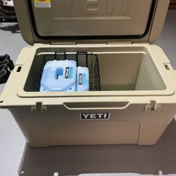 Yeti Cooler And Ice