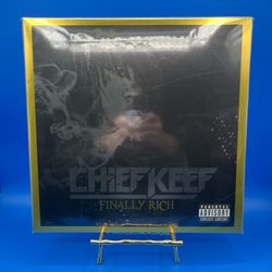 Chief Keef Finally Rich Black Gold & White 2xLP Vinyl Record IVC Edition LE 3000
