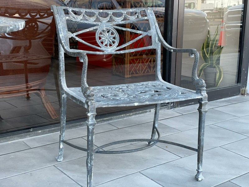 Mesa Metalica Para Terrasa - $180