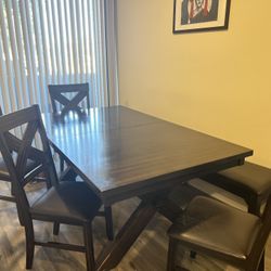 Dinning Table + 4 Chairs & Bench *OBO (considering ALL offers 