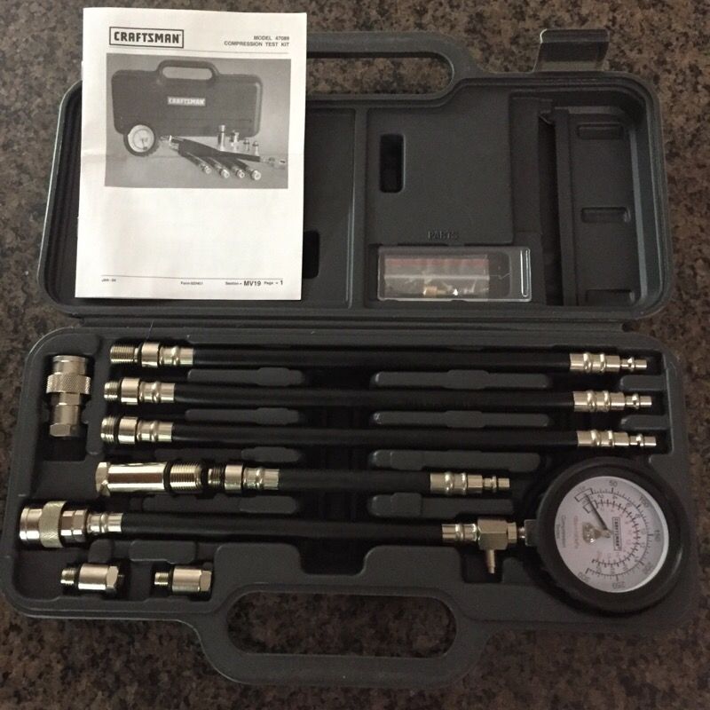 Craftsman Sears Compression Test Kit Model 47089 for Sale in Brier, WA Craftsman Sears Compression Test Kit Model 47089 for Sale in Brier, WA