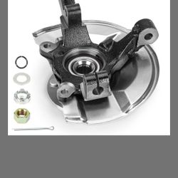 Front Steering Knuckle & Wheel Bearing Hub Assembly for Jeep Compass 07-17, Patriot 2007-2017, Dodge Caliber 2007-2012, 4WD AWD FWD, 698-410, 698410, 