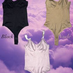 Tummy-control Thong Shape ware bodysuit  