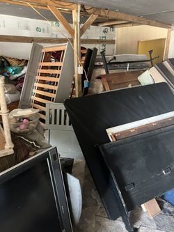 Garage Sale furniture, doors, tables, etc