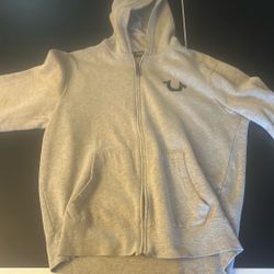 True Religion Grey Hoodie 