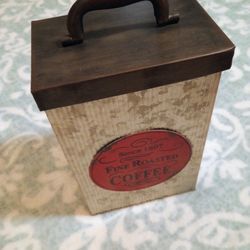 Metal Coffee Container with Lid