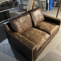 2 Seater Leather Couch