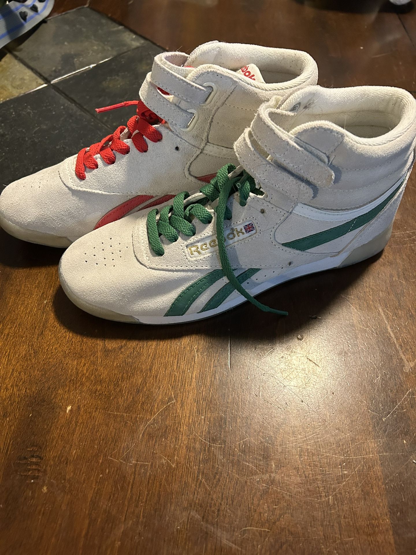 Reebok Human Right’s Hightop Shoes