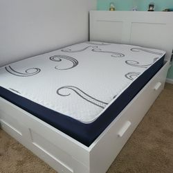 NEW FULL MATTRESS WITH BOX SPRING ♨️ Bed frame is not available