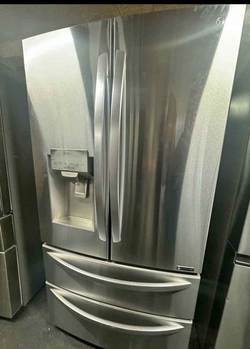 LG 4-Door Fridge Stainless Steel with French Door