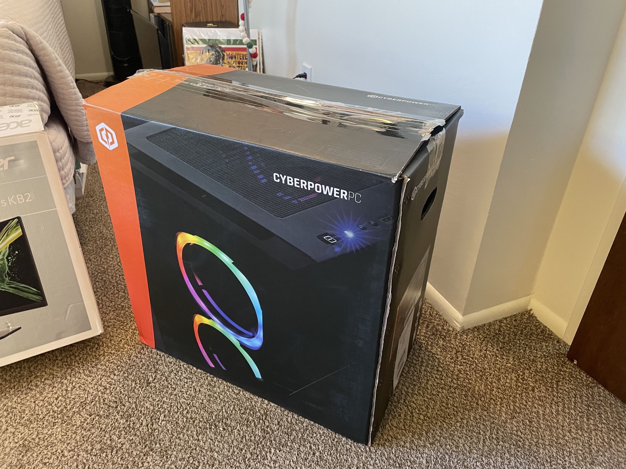 Gaming PC And Monitor
