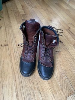 Au Tec Black /dark Cherry Boots!
