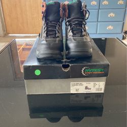 Lightweight Composite Toe Guard/waterproof Mens Size 7 Work Boots. New!