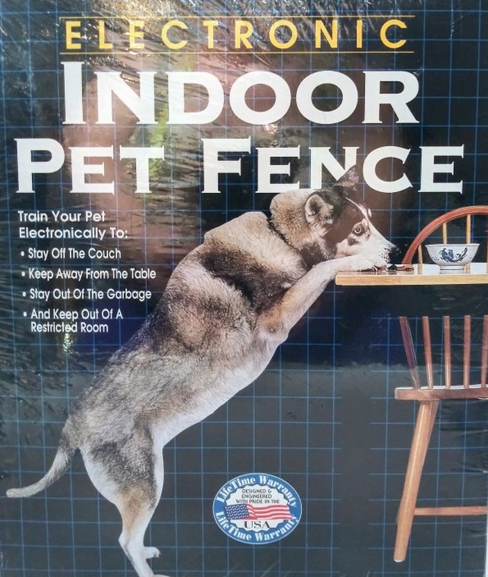 Electronic Indoor Pet Fence Train Restrict Your Dog Pet Supplies Made in USA