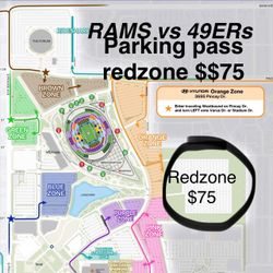 49’era Bs Rams Parking Pass