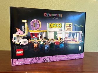 Lego Ideas: BTS Dynamite Set - 21339 - Brand New - Retired