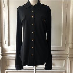Tory Burch Black Blouse 