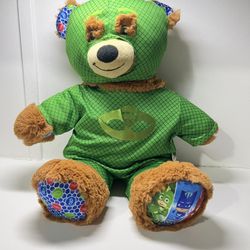 Build a Bear Workshop PJ Masks Green Gekko Costume 16" Plush Stuffed Animal BAB