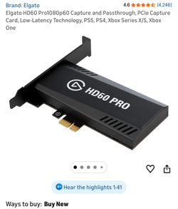 Elgato HD 60 Pro Capture Card