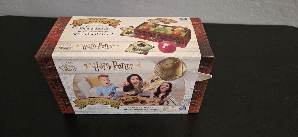Harry Potter Catch The Golden Snitch, A Quidditch Board Game
