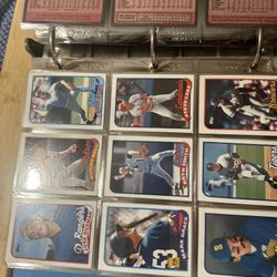 cartas de baseball Lote Colección 866 Cartas Béisbol Vintage Topps