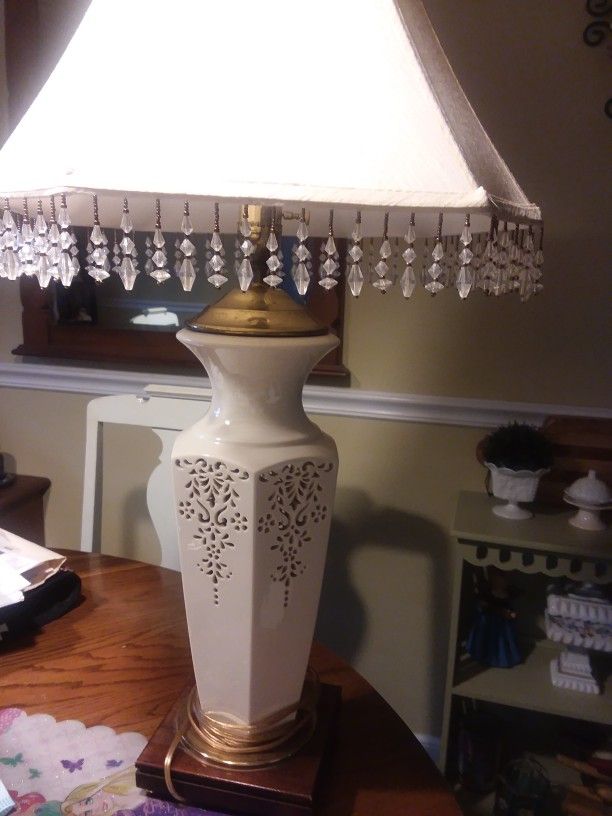 Vintage Lenox Lamp 