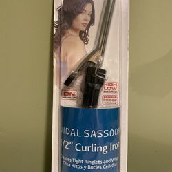 Vida Sassoon 1/2 Inch Curling Iron 