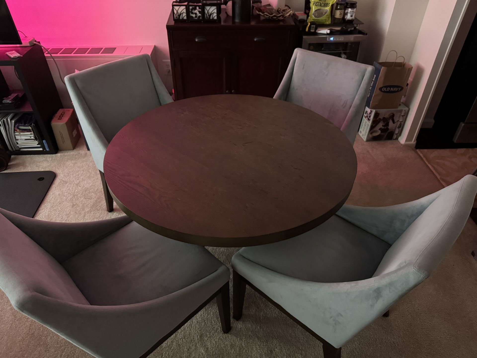 West Elm Dinning Table And Chairs