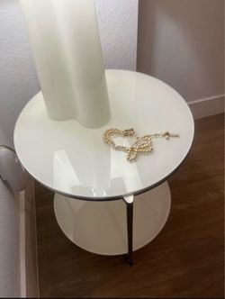 Pretty  Home decoration table comes with wheels ( Ask for price)