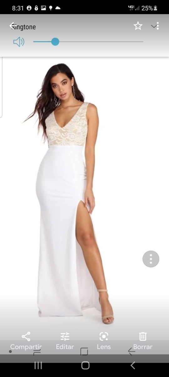 Vestido Nuevo Size Small 