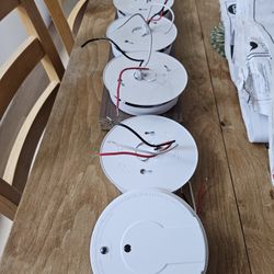 Kidde Smoke Detector Hardwire Smoke Alarms with 9-Volt Battery Backups (6 total)