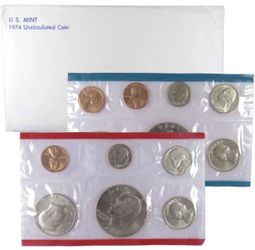 1974-P 1974D- U.S. Uncirculated Mint Set (with OGP)