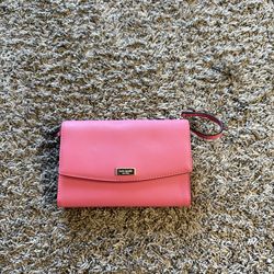 Kate Spade Pink Wallet Crossbody Clutch