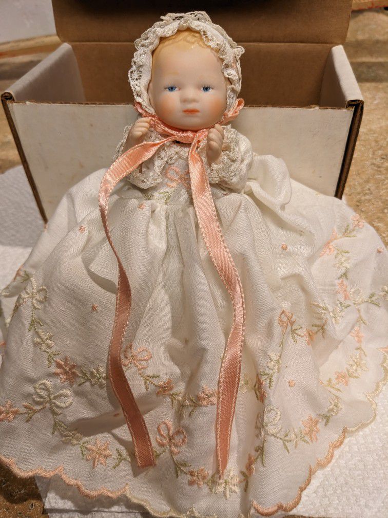 Antique Infant Girl & Boy Baby FRENCH BISQUE PORCELAIN ~ Kestner Dolls