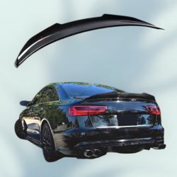 AUDI 2013-2016  A4 B8.5 PSM STYLE HIGHKICK DUCKBILL Gloss Black TRUNK SPOILER
