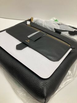 Fossil “Kinley” Crossbody Bag Black Pebble Genuine Leather