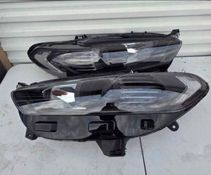13-16 Ford Fusion Headlights Luces Focos Micas Faros Faroles Headlamps