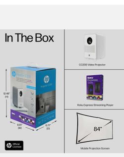 Brand New HP Projector CC200