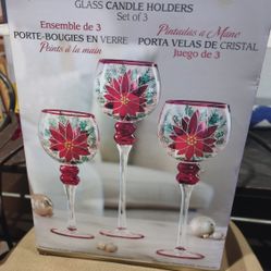 Christmas Candle Holders 