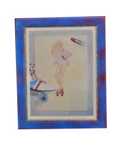 Roller Skate Serigraph by Ron Edward (Dated '79)