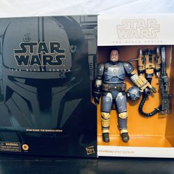 Star War Black Series 6in Jon Favreau (Paz Vizsla) 