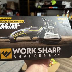 Work Sharp Ken Onion Knife Sharpener Tool - Adjustable Knife Sharpening System - For Knives, Scissors, Serrated Blades, & Tools