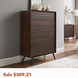 5 drawers dresser and night stand