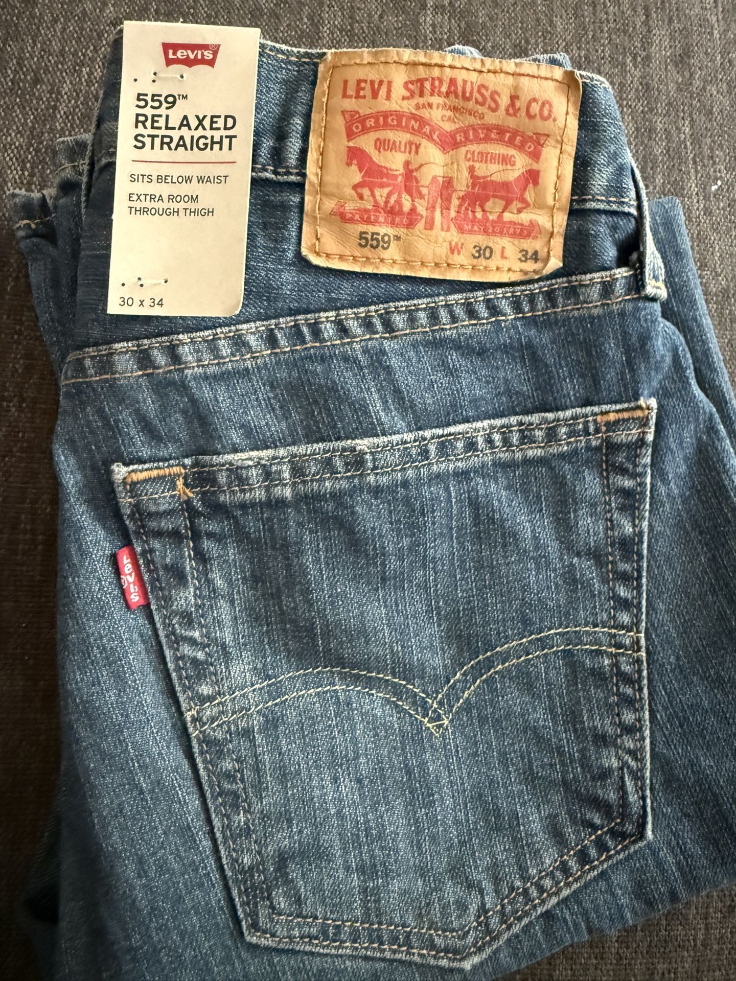 New Mens Levis 30x34